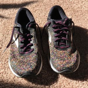 Brooks Women’s Running Shoes - Black with Multicolor Speckle